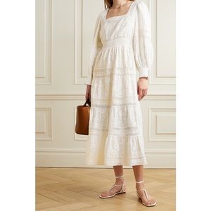 Alice + Olivia lace Finley midi dress RARE